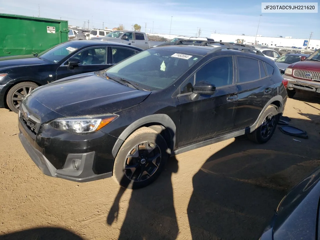 2018 Subaru Crosstrek Premium VIN: JF2GTADC9JH221620 Lot: 77483564