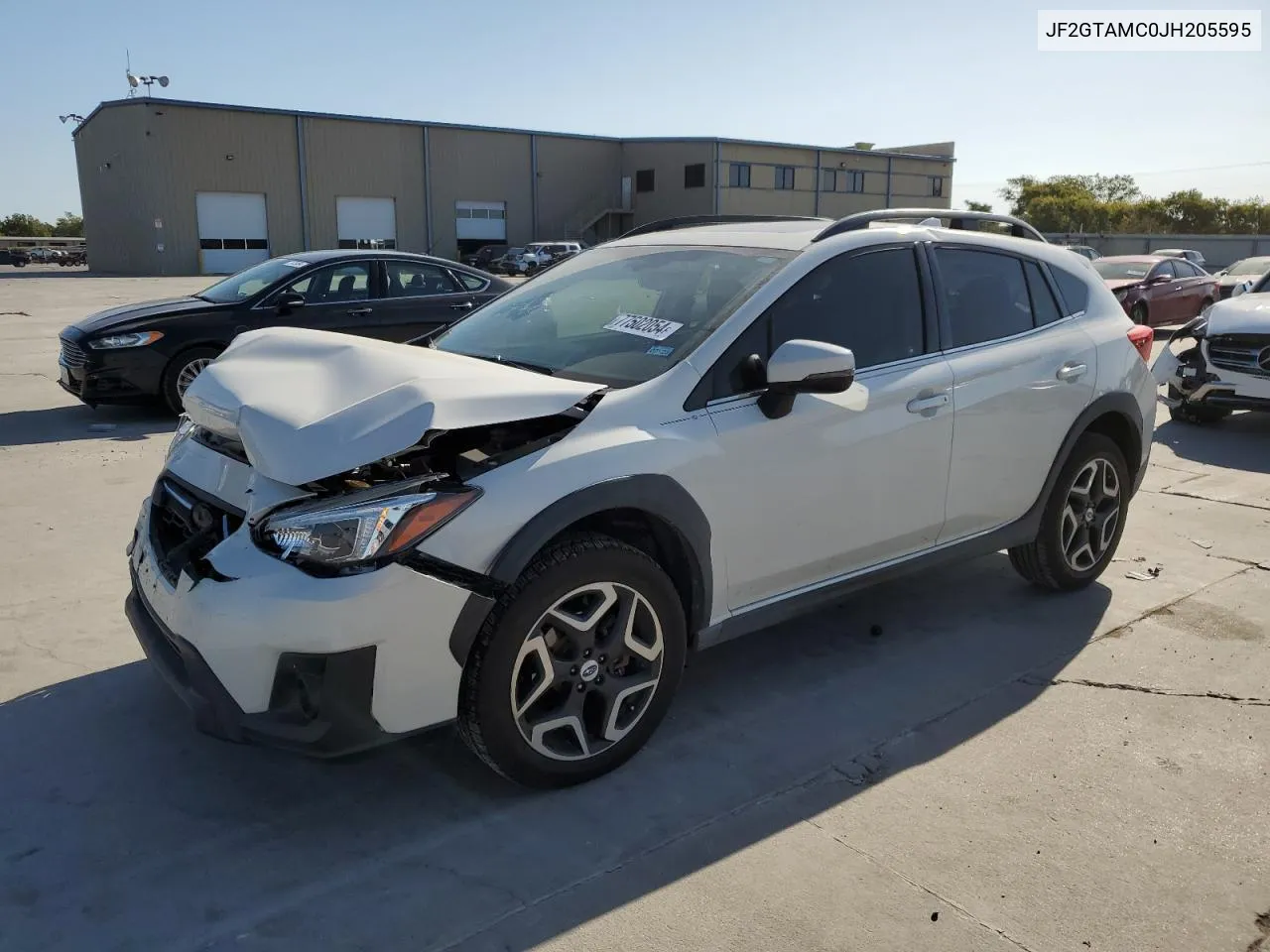 2018 Subaru Crosstrek Limited VIN: JF2GTAMC0JH205595 Lot: 77502054