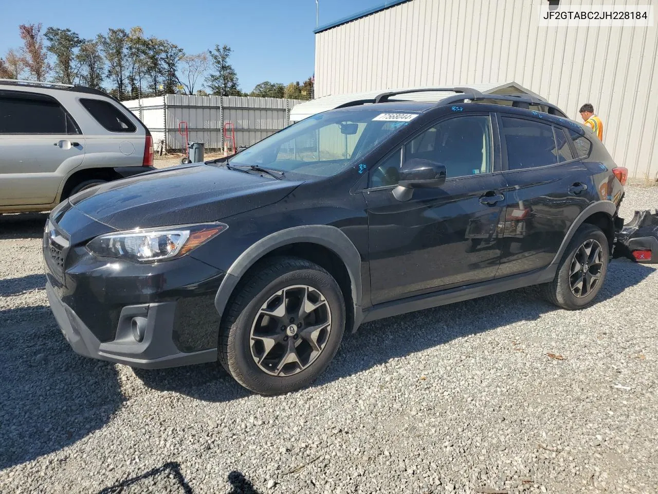 2018 Subaru Crosstrek Premium VIN: JF2GTABC2JH228184 Lot: 77568044