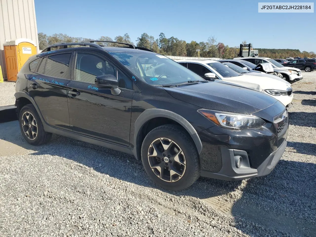 2018 Subaru Crosstrek Premium VIN: JF2GTABC2JH228184 Lot: 77568044