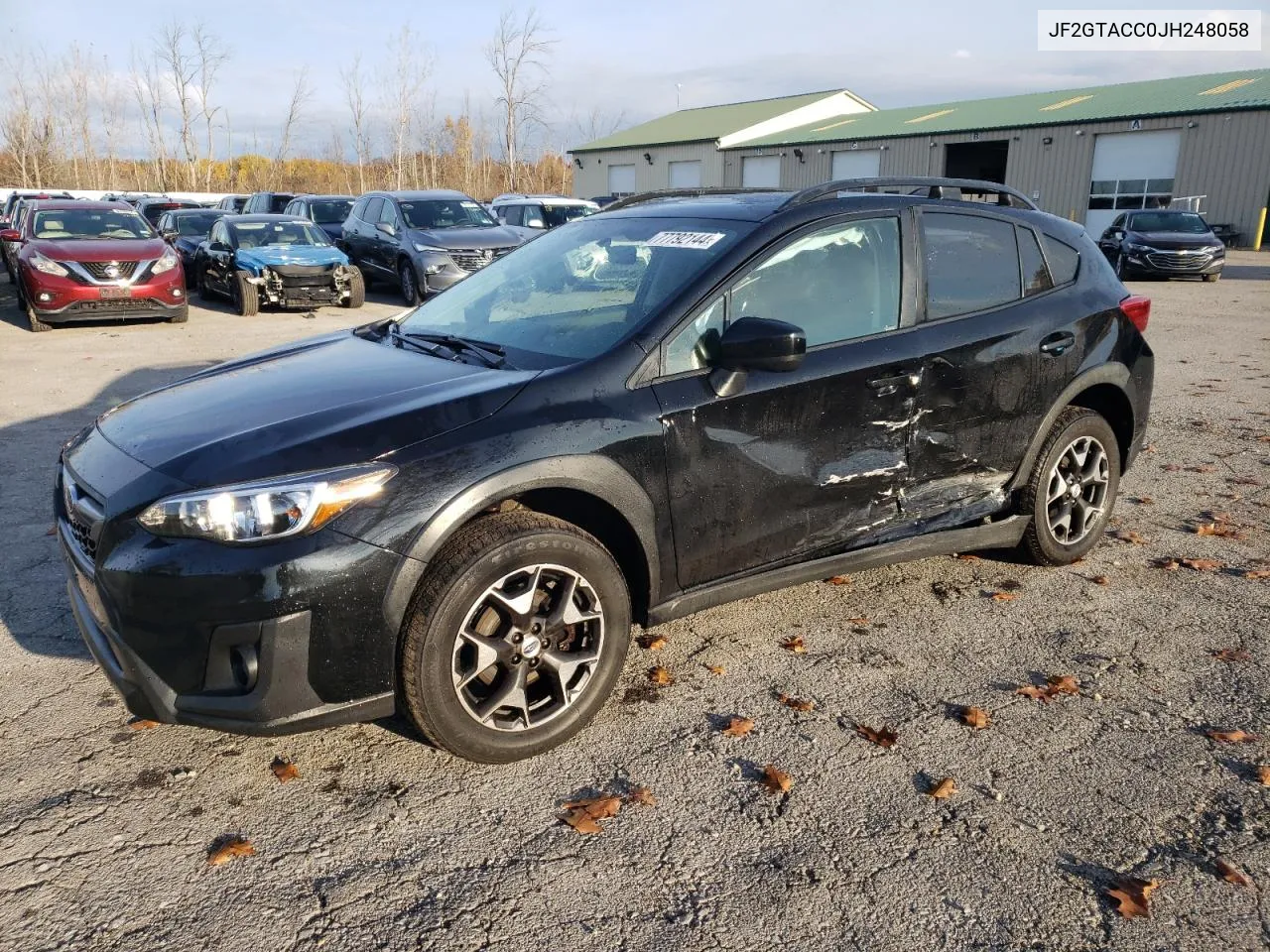 2018 Subaru Crosstrek Premium VIN: JF2GTACC0JH248058 Lot: 77792144