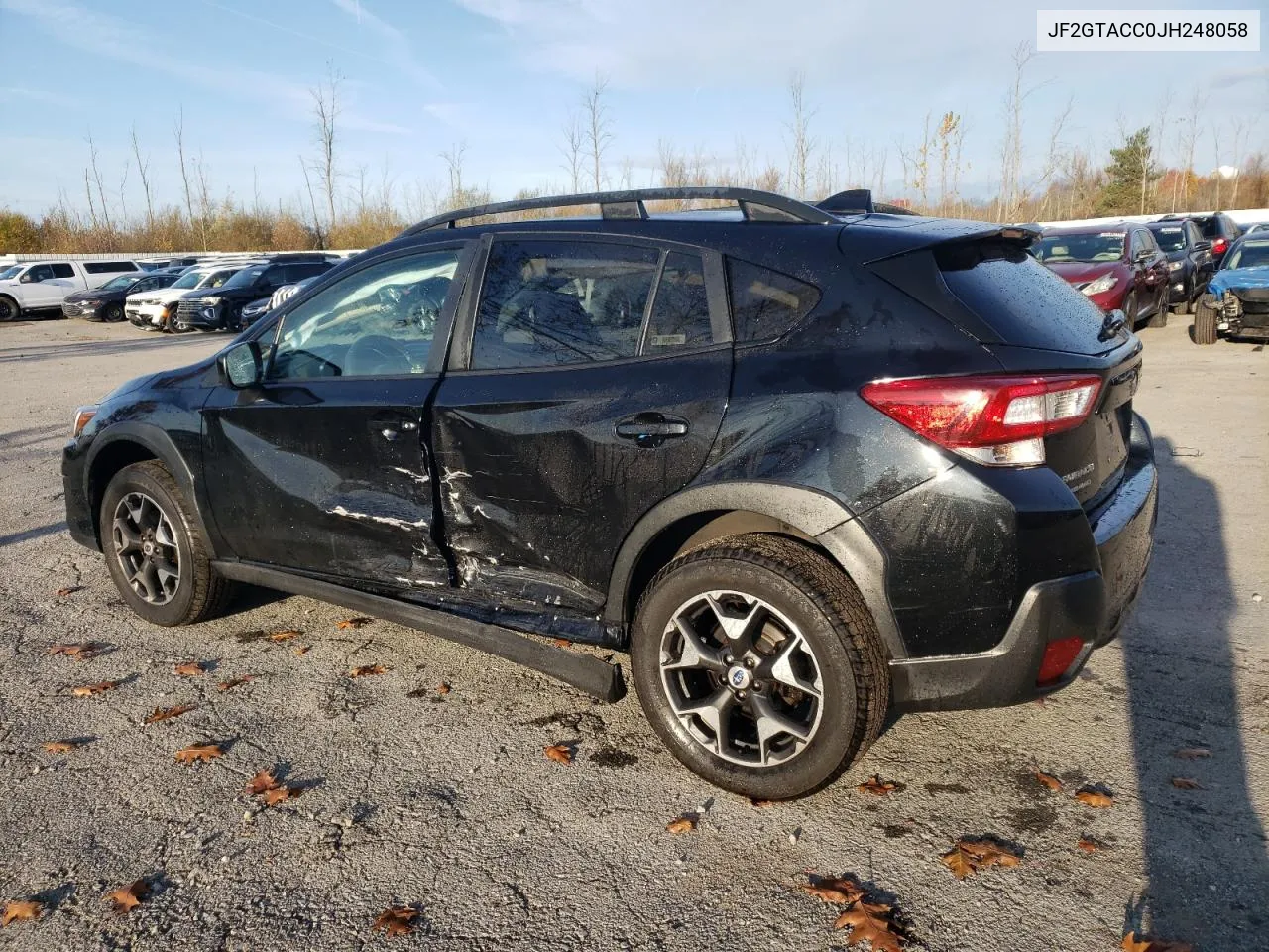 2018 Subaru Crosstrek Premium VIN: JF2GTACC0JH248058 Lot: 77792144