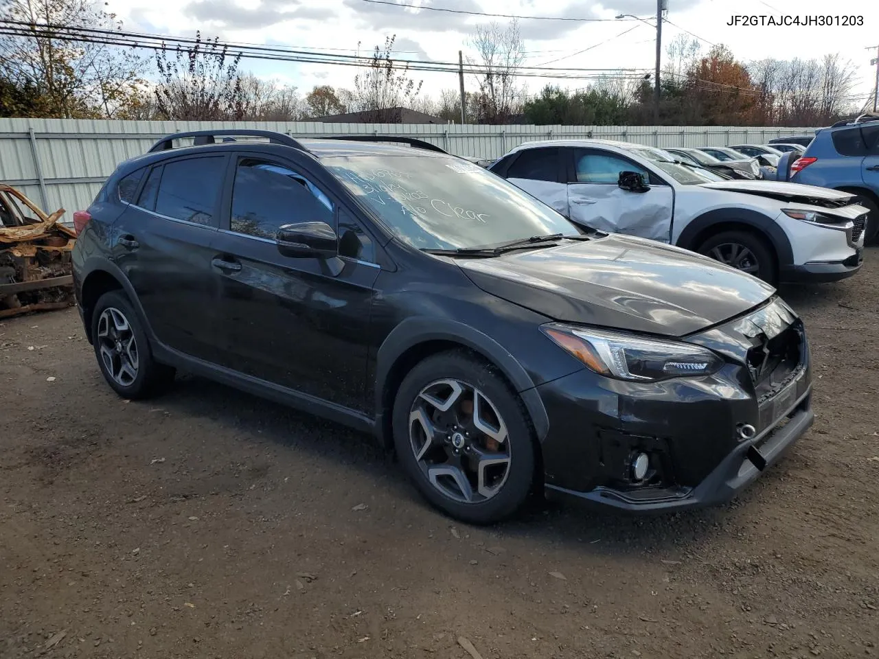 2018 Subaru Crosstrek Limited VIN: JF2GTAJC4JH301203 Lot: 77872384