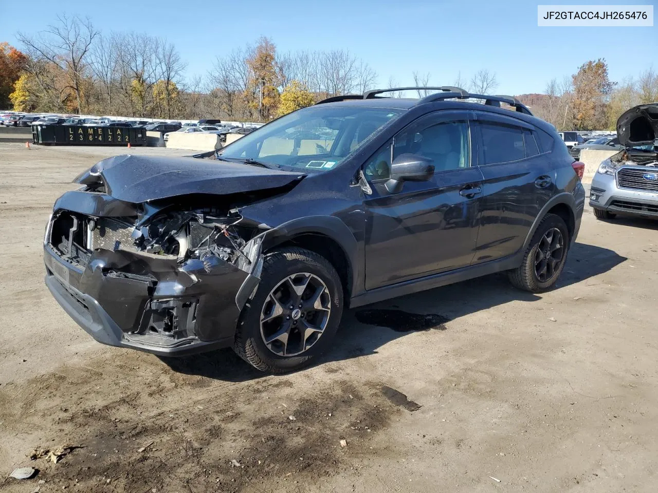 2018 Subaru Crosstrek Premium VIN: JF2GTACC4JH265476 Lot: 78040934