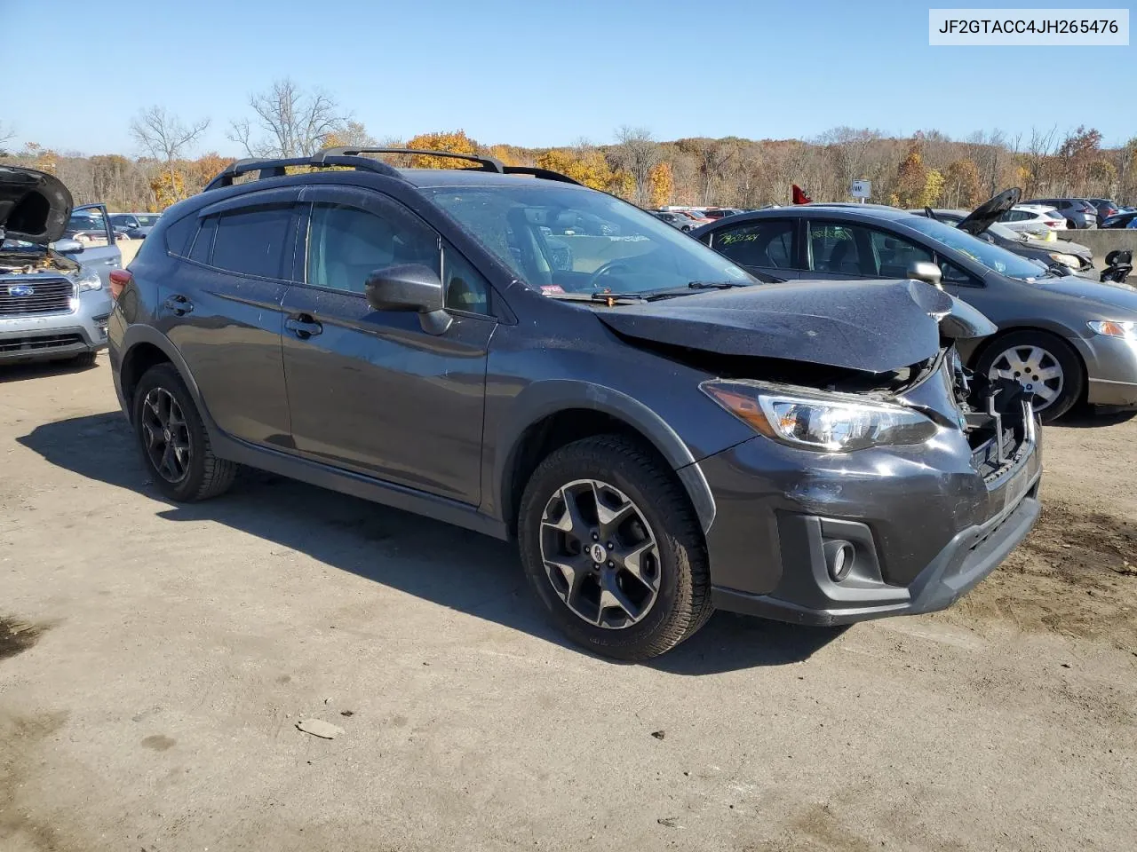 2018 Subaru Crosstrek Premium VIN: JF2GTACC4JH265476 Lot: 78040934