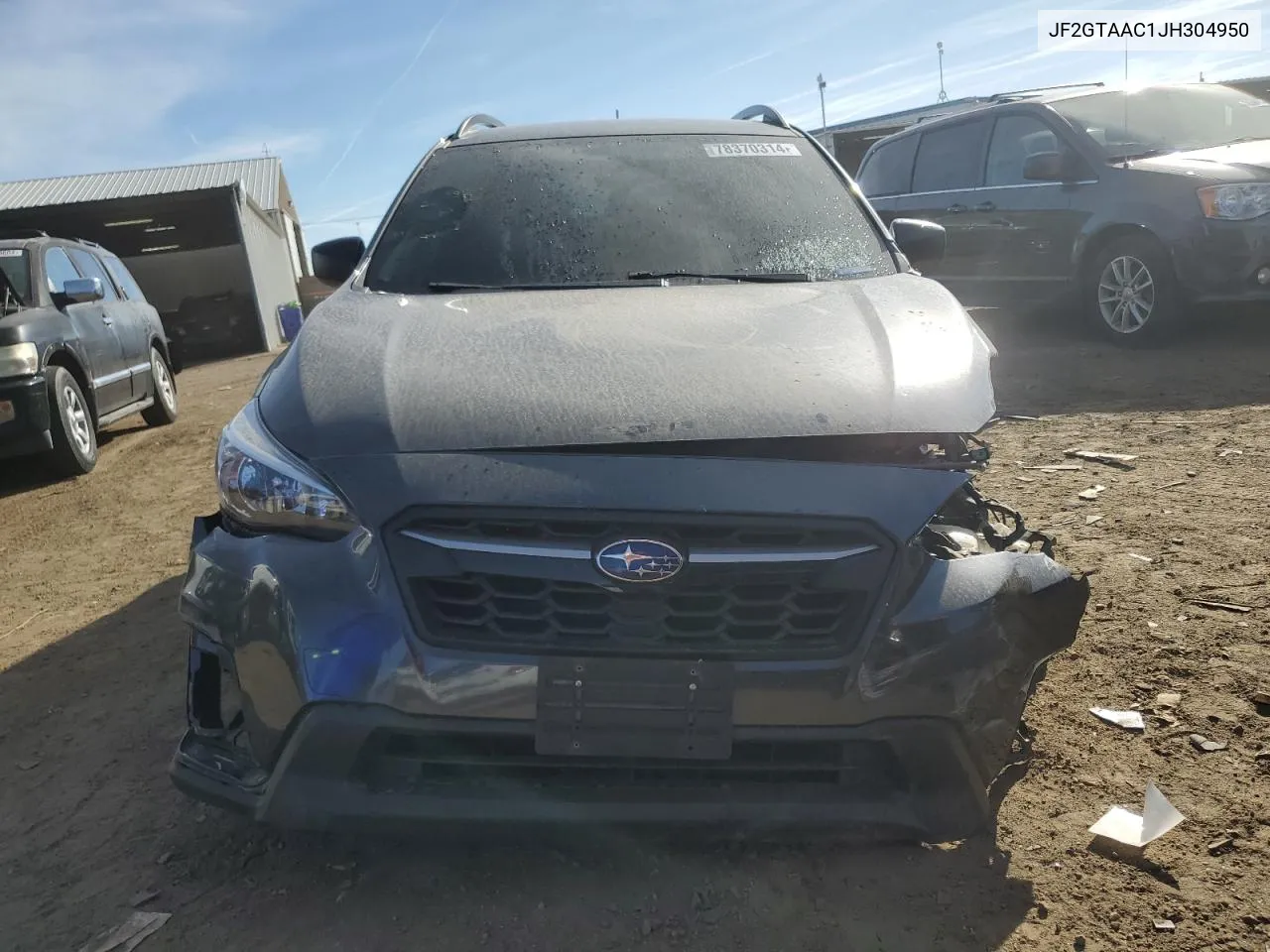 2018 Subaru Crosstrek VIN: JF2GTAAC1JH304950 Lot: 78370314