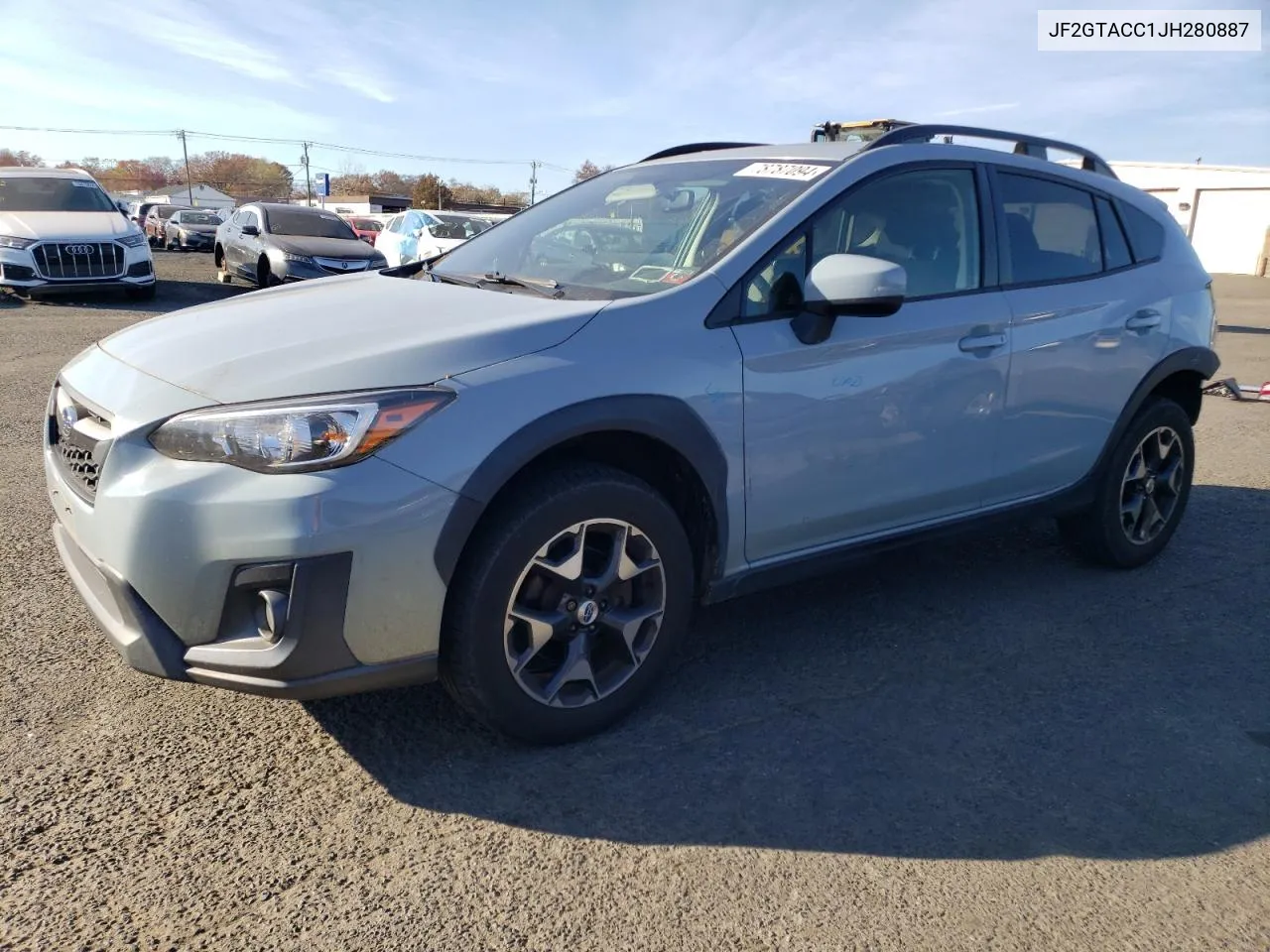 2018 Subaru Crosstrek Premium VIN: JF2GTACC1JH280887 Lot: 78787094