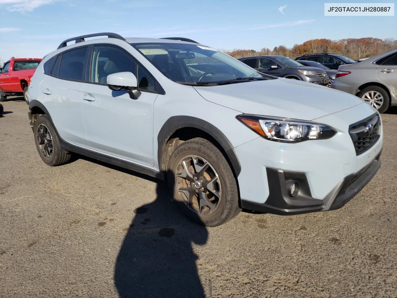 2018 Subaru Crosstrek Premium VIN: JF2GTACC1JH280887 Lot: 78787094