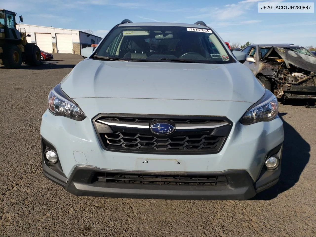 2018 Subaru Crosstrek Premium VIN: JF2GTACC1JH280887 Lot: 78787094