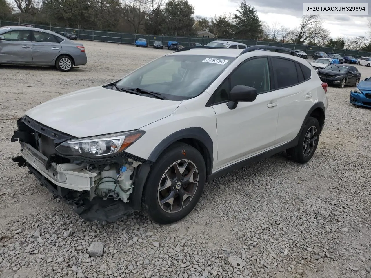 2018 Subaru Crosstrek VIN: JF2GTAACXJH329894 Lot: 79097794