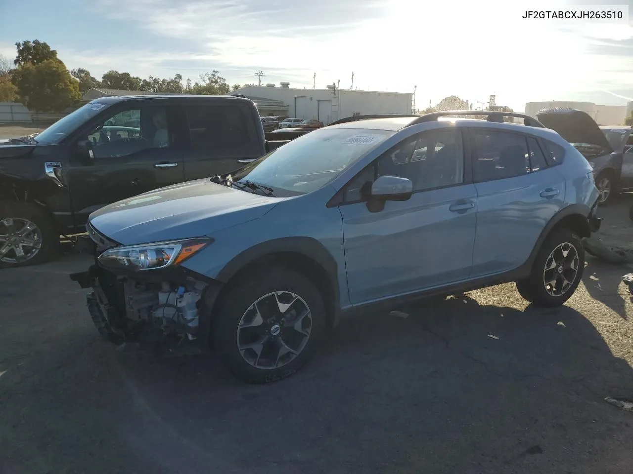 2018 Subaru Crosstrek Premium VIN: JF2GTABCXJH263510 Lot: 80004144