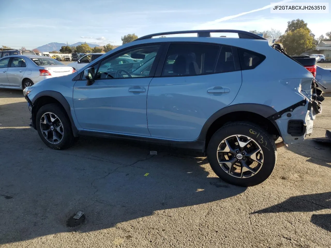 2018 Subaru Crosstrek Premium VIN: JF2GTABCXJH263510 Lot: 80004144