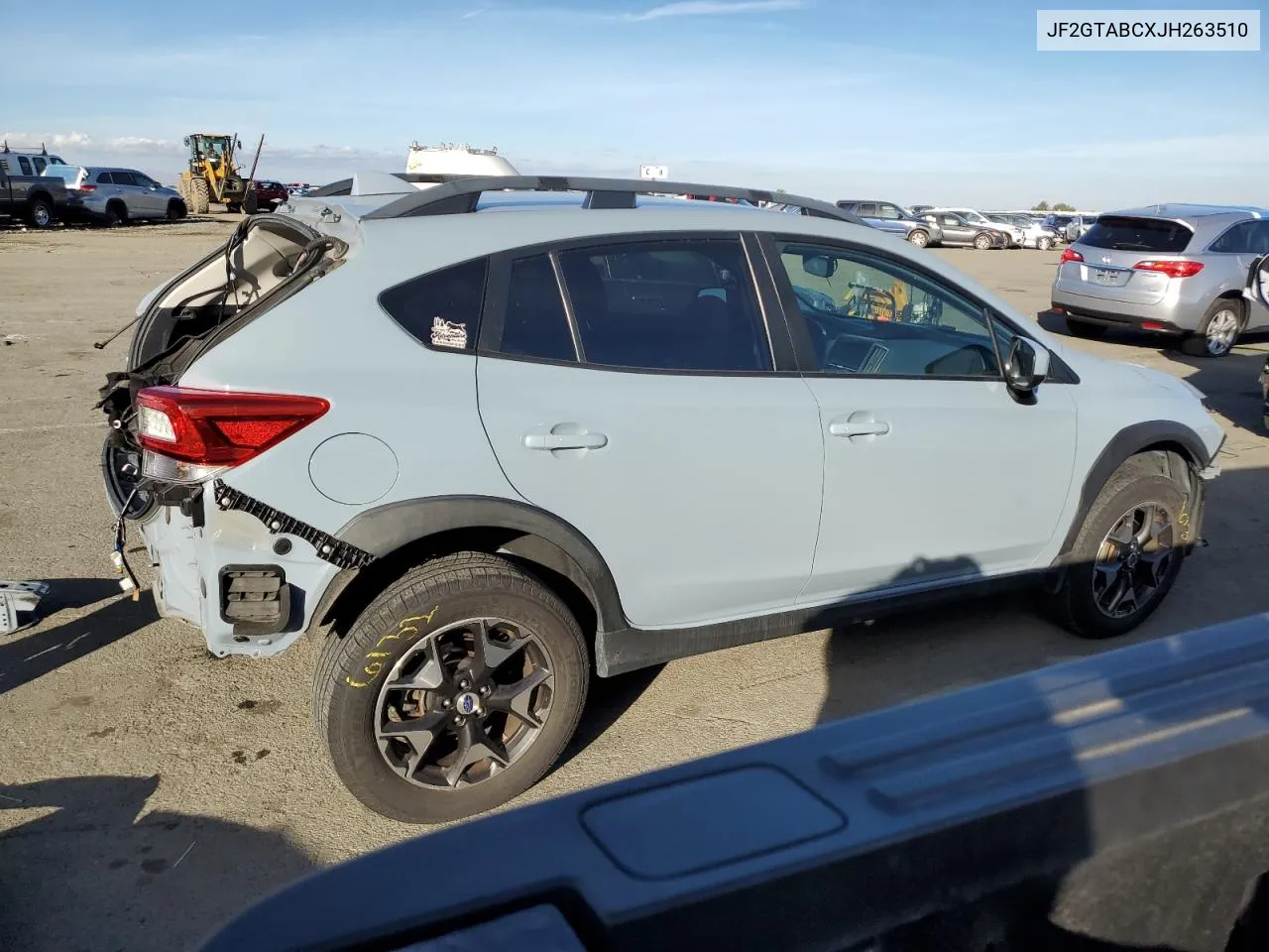 2018 Subaru Crosstrek Premium VIN: JF2GTABCXJH263510 Lot: 80004144