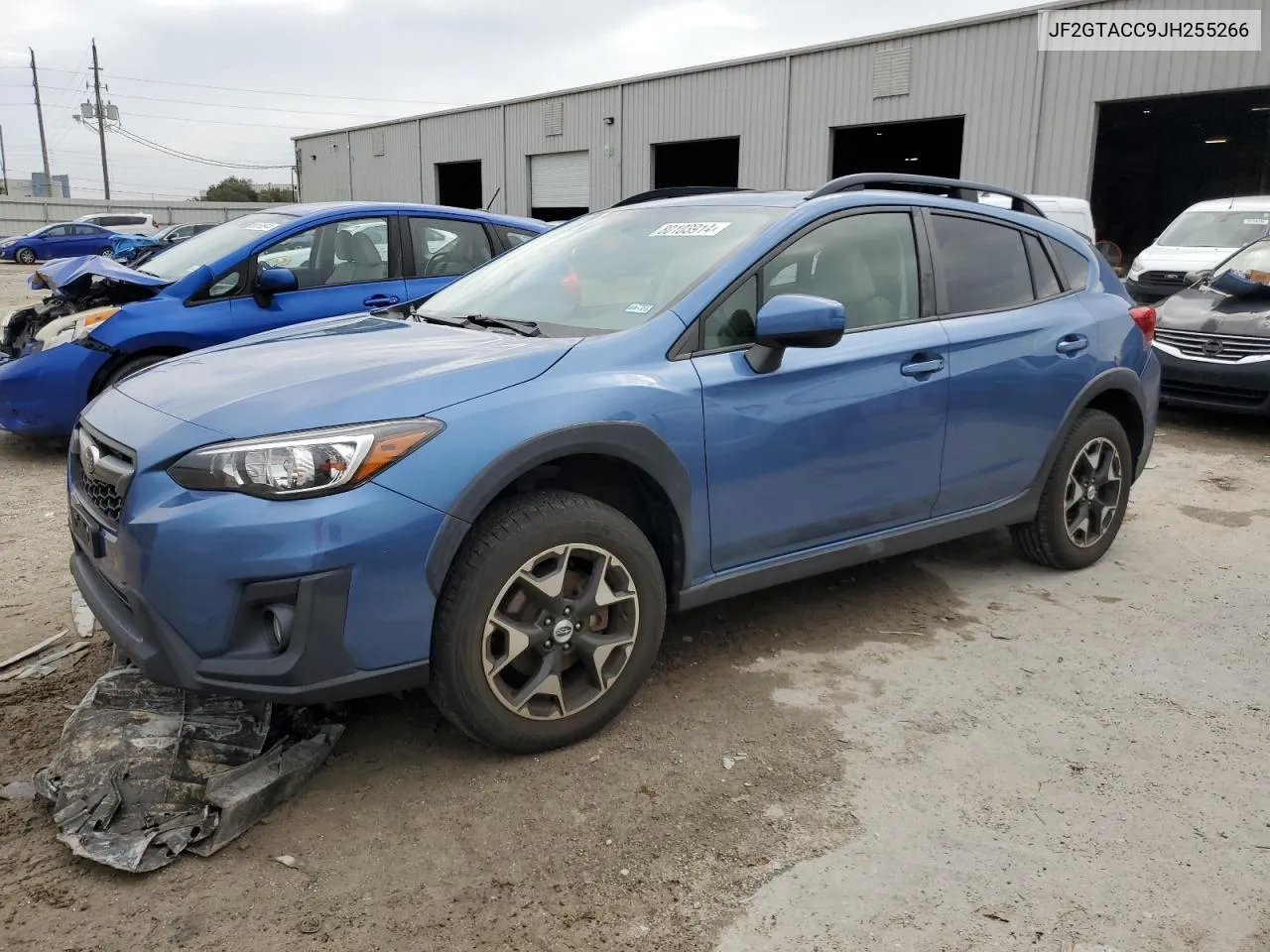 2018 Subaru Crosstrek Premium VIN: JF2GTACC9JH255266 Lot: 80103914