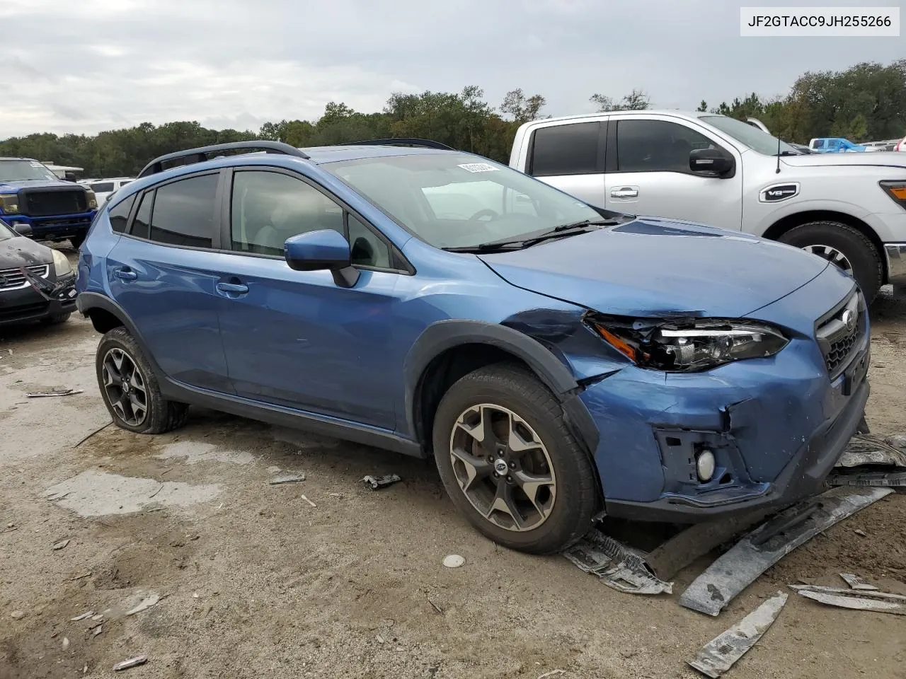 2018 Subaru Crosstrek Premium VIN: JF2GTACC9JH255266 Lot: 80103914