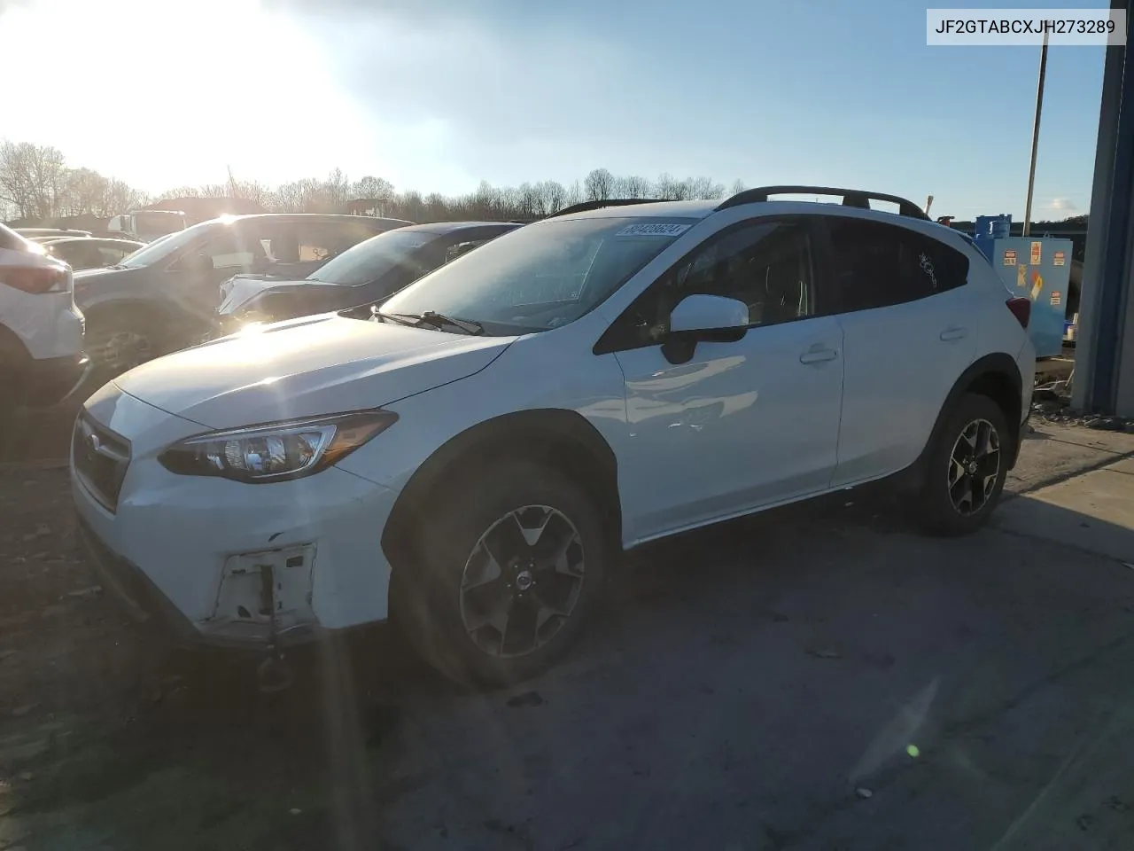 2018 Subaru Crosstrek Premium VIN: JF2GTABCXJH273289 Lot: 80428624