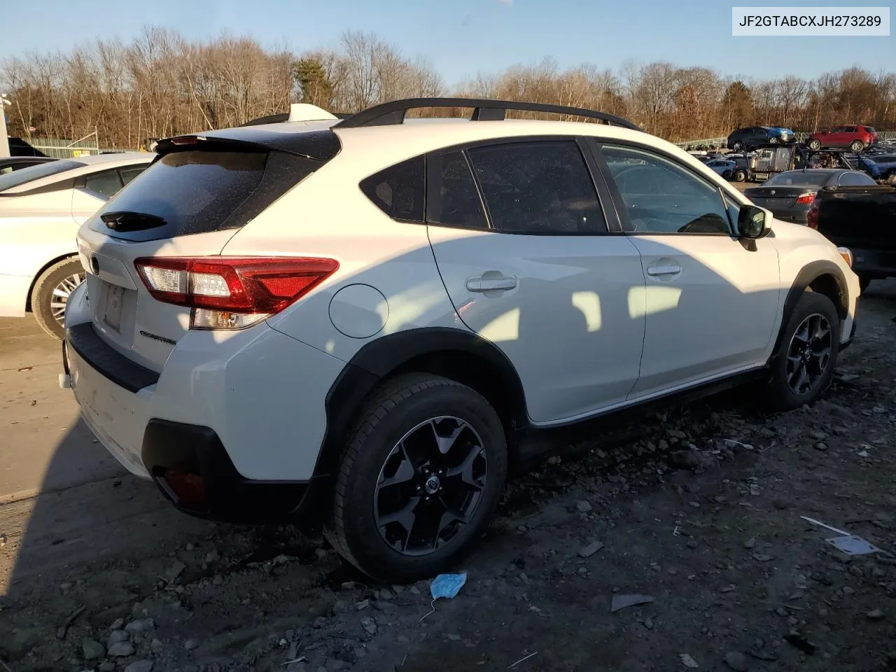 2018 Subaru Crosstrek Premium VIN: JF2GTABCXJH273289 Lot: 80428624