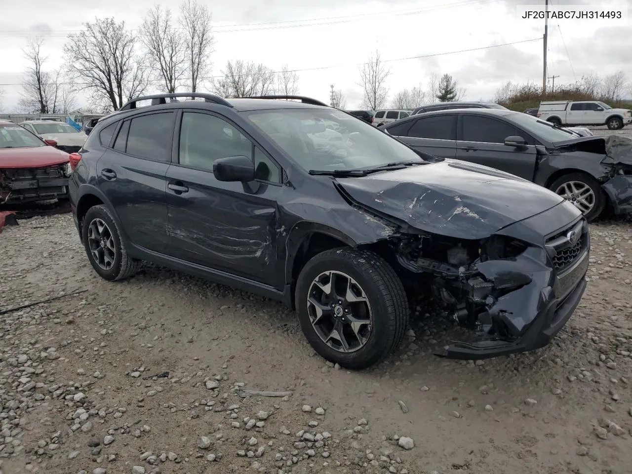 2018 Subaru Crosstrek Premium VIN: JF2GTABC7JH314493 Lot: 80991404