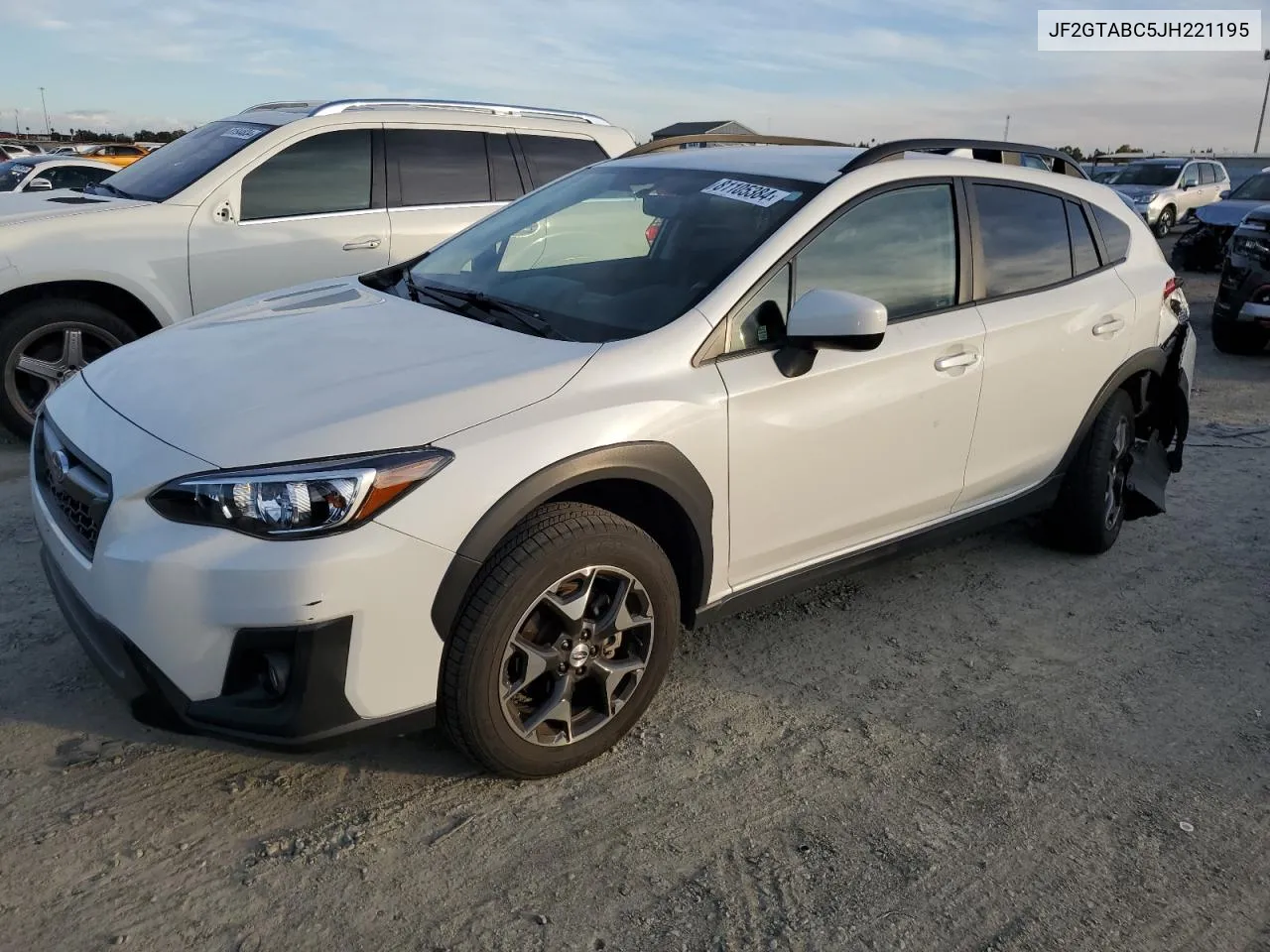 2018 Subaru Crosstrek Premium VIN: JF2GTABC5JH221195 Lot: 81105384