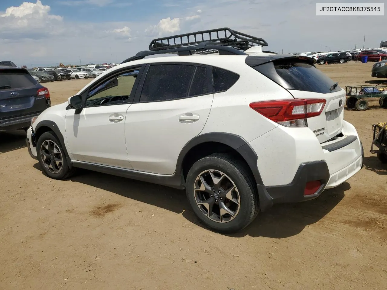 2019 Subaru Crosstrek Premium VIN: JF2GTACC8K8375545 Lot: 63271164