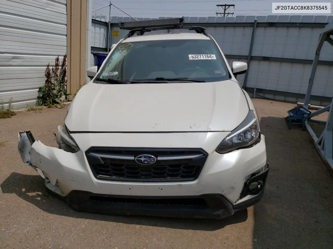 2019 Subaru Crosstrek Premium VIN: JF2GTACC8K8375545 Lot: 63271164