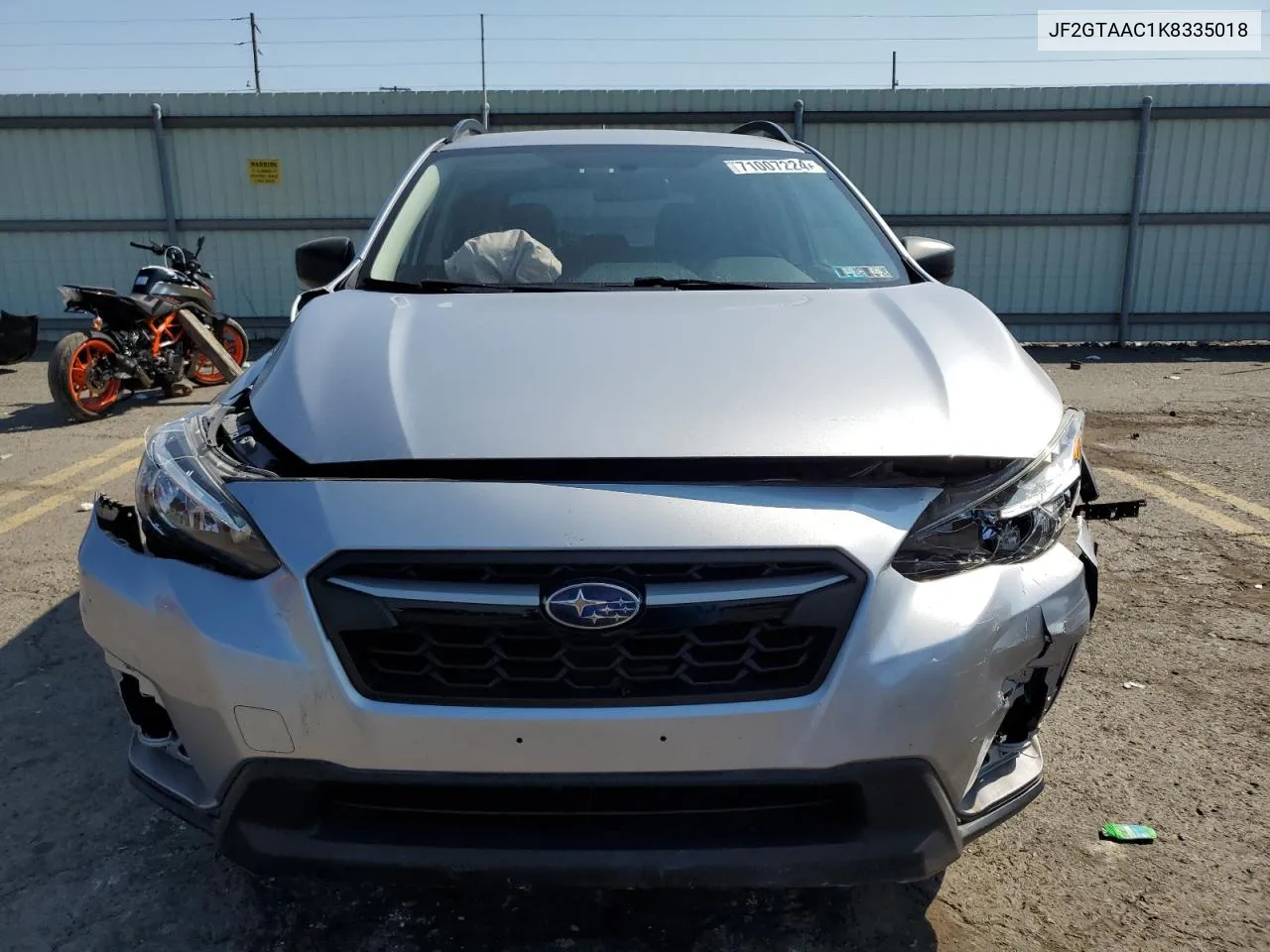 JF2GTAAC1K8335018 2019 Subaru Crosstrek