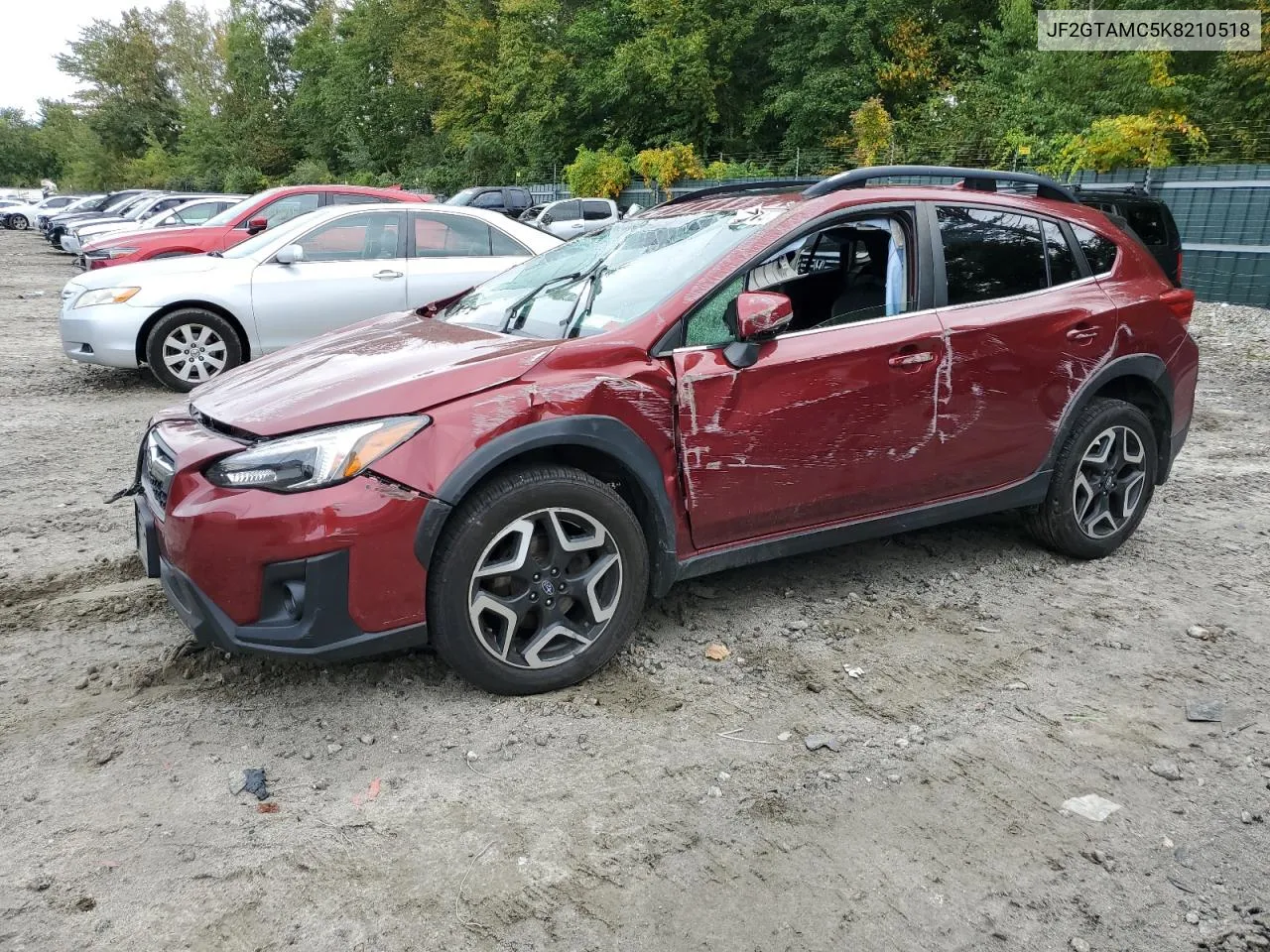 JF2GTAMC5K8210518 2019 Subaru Crosstrek Limited