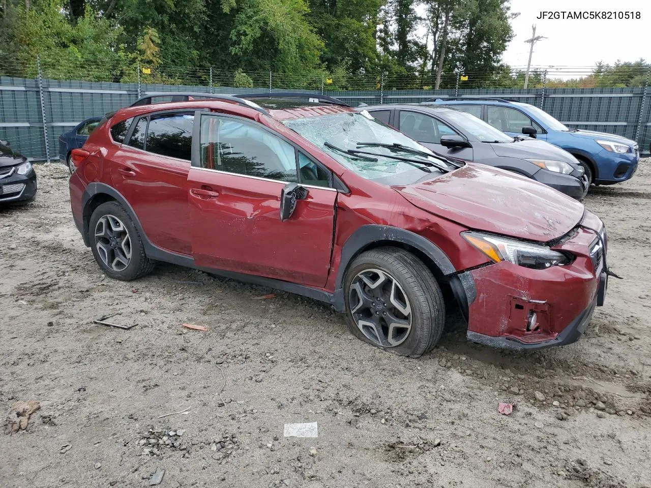 JF2GTAMC5K8210518 2019 Subaru Crosstrek Limited