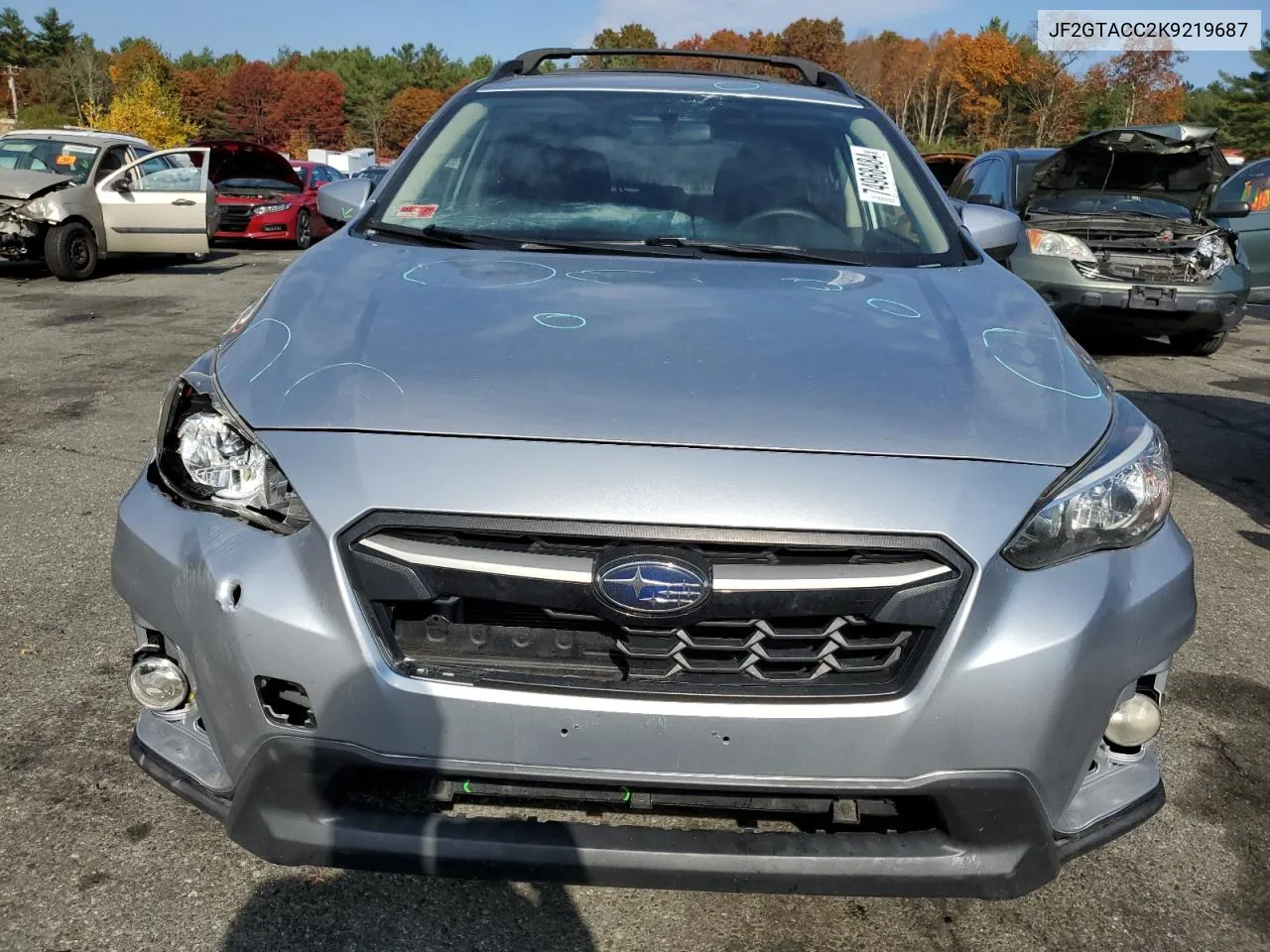 JF2GTACC2K9219687 2019 Subaru Crosstrek Premium