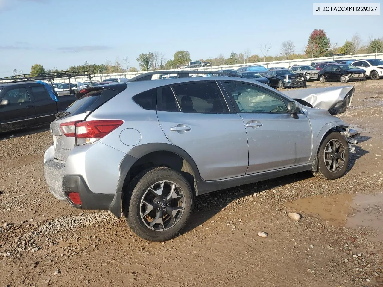 2019 Subaru Crosstrek Premium VIN: JF2GTACCXKH229227 Lot: 75328854