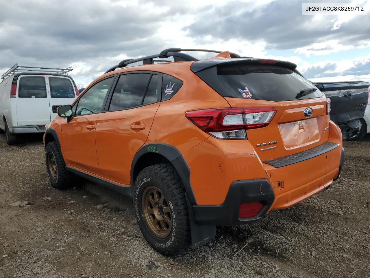 2019 Subaru Crosstrek Premium VIN: JF2GTACC8K8269712 Lot: 75855684