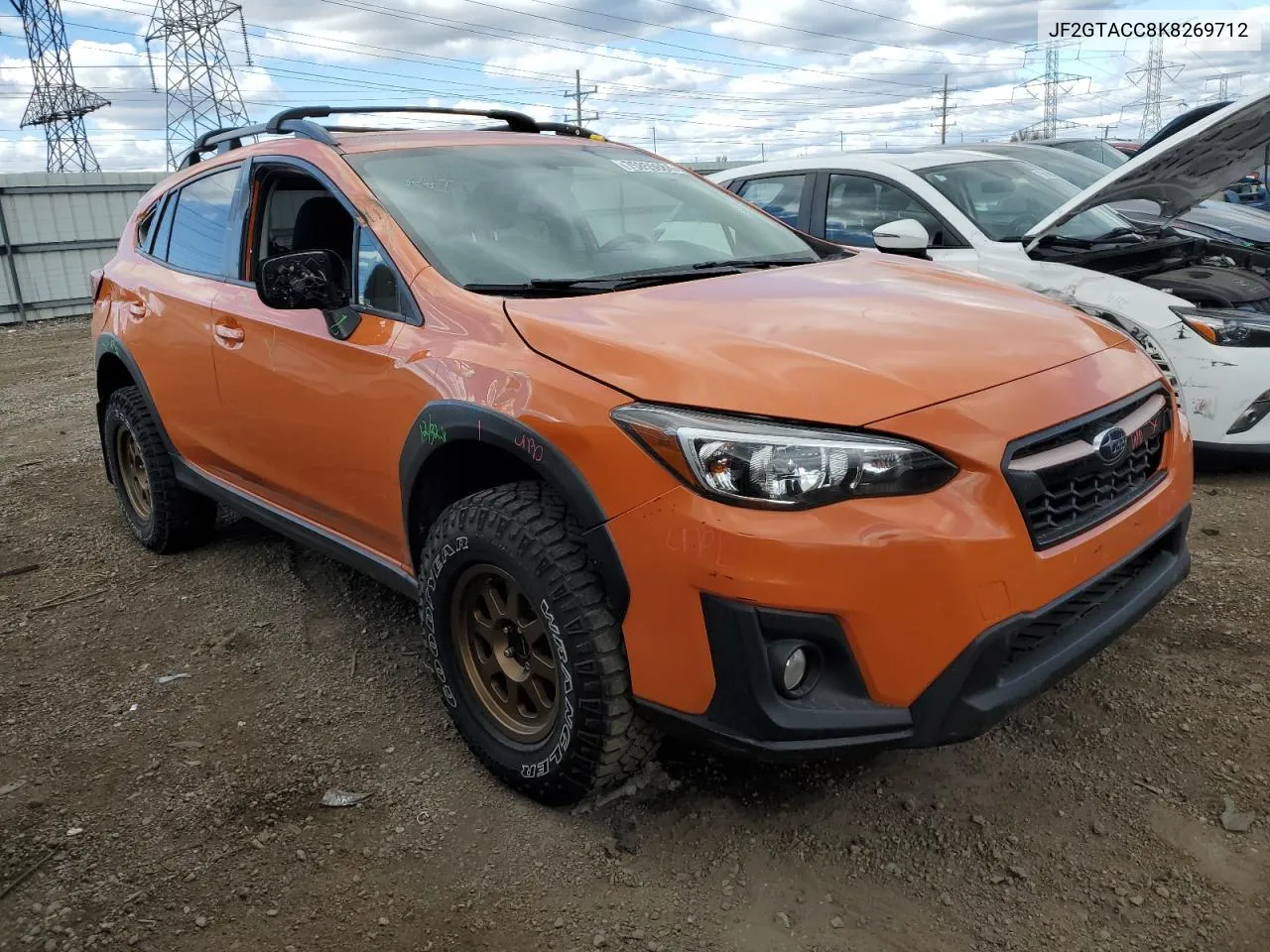 2019 Subaru Crosstrek Premium VIN: JF2GTACC8K8269712 Lot: 75855684