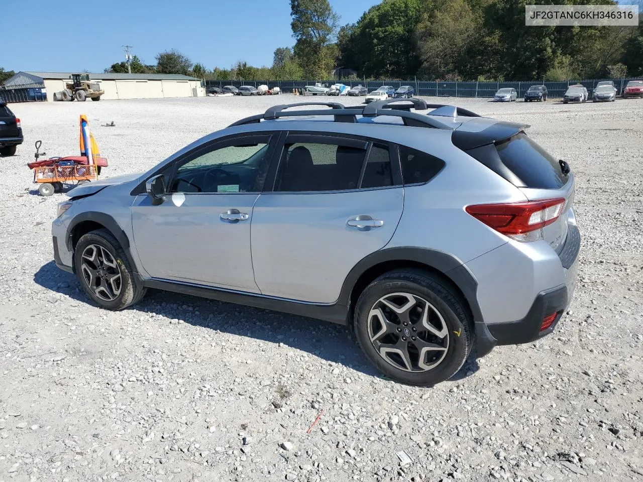 2019 Subaru Crosstrek Limited VIN: JF2GTANC6KH346316 Lot: 75924604