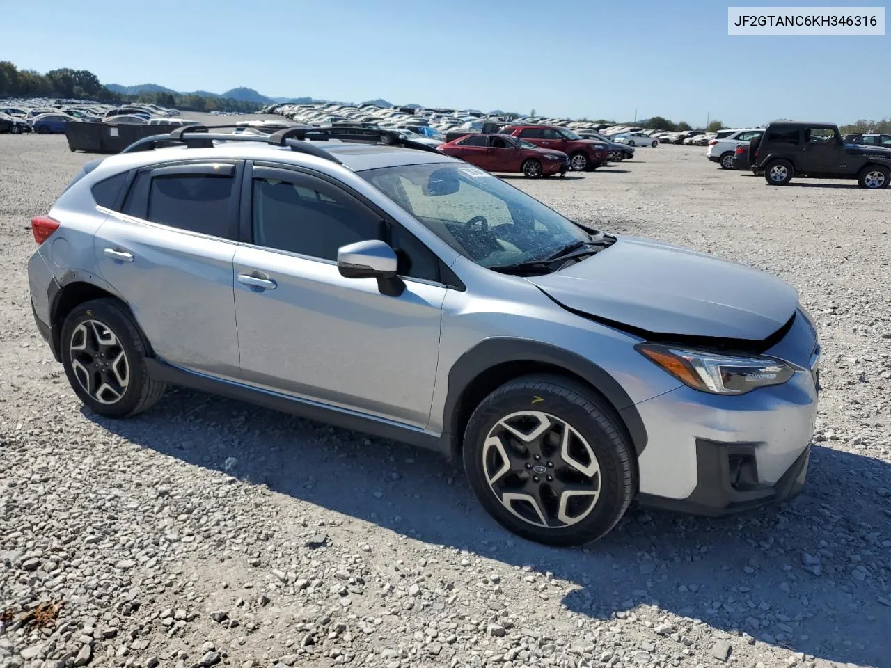 2019 Subaru Crosstrek Limited VIN: JF2GTANC6KH346316 Lot: 75924604