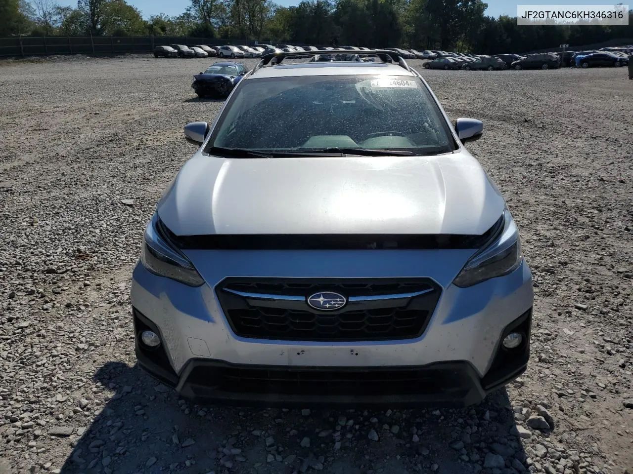 2019 Subaru Crosstrek Limited VIN: JF2GTANC6KH346316 Lot: 75924604