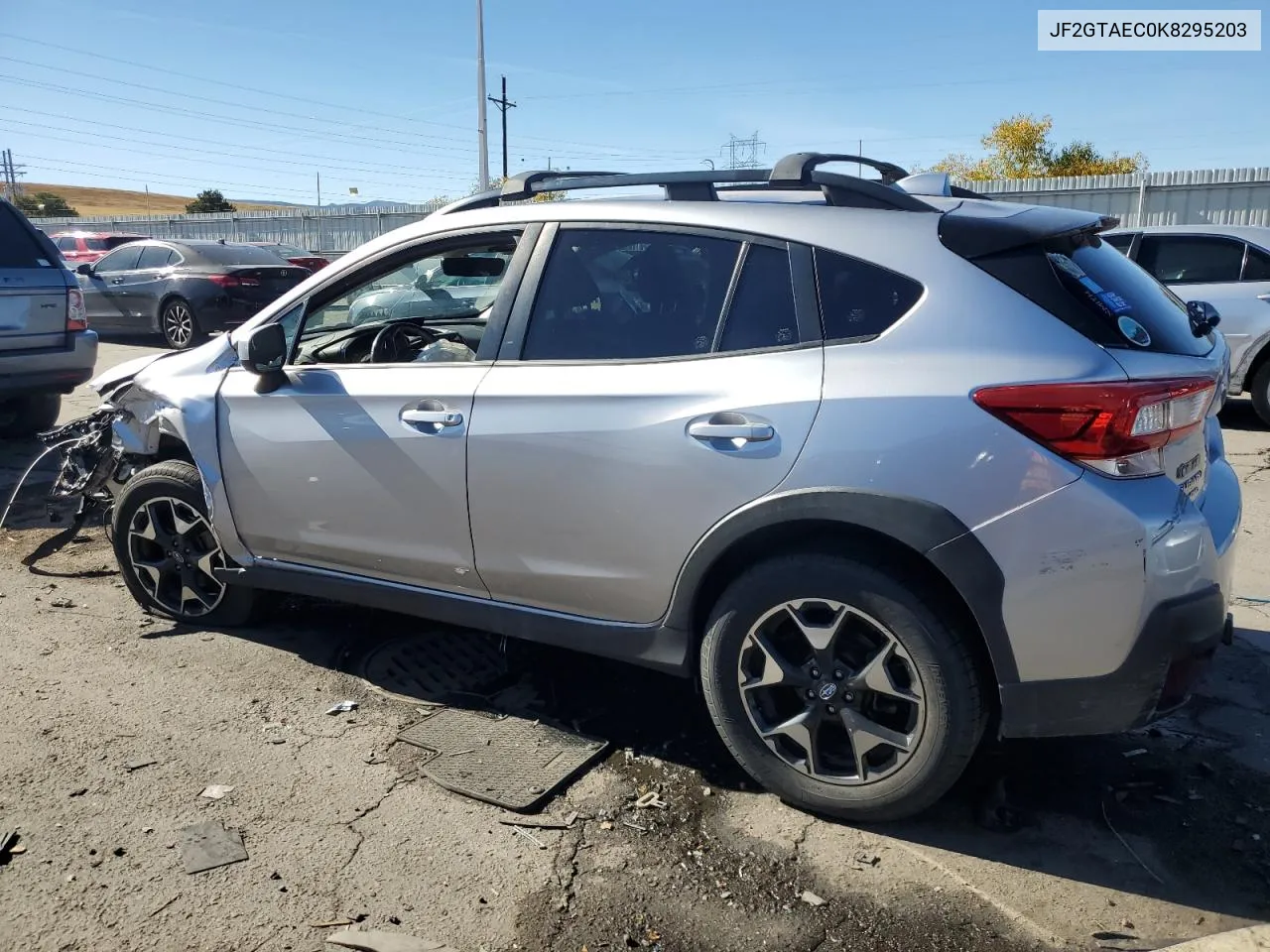 JF2GTAEC0K8295203 2019 Subaru Crosstrek Premium