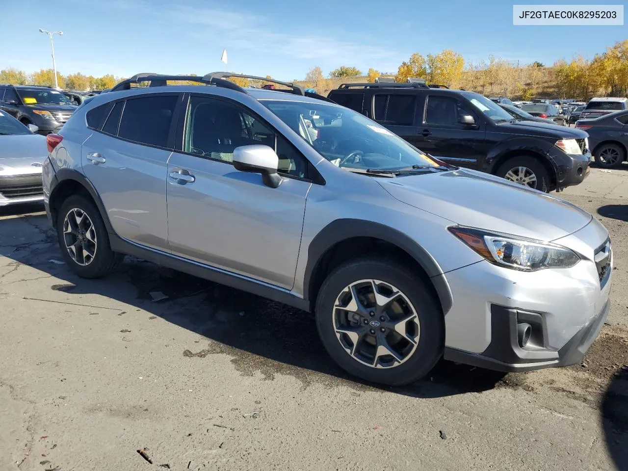 JF2GTAEC0K8295203 2019 Subaru Crosstrek Premium