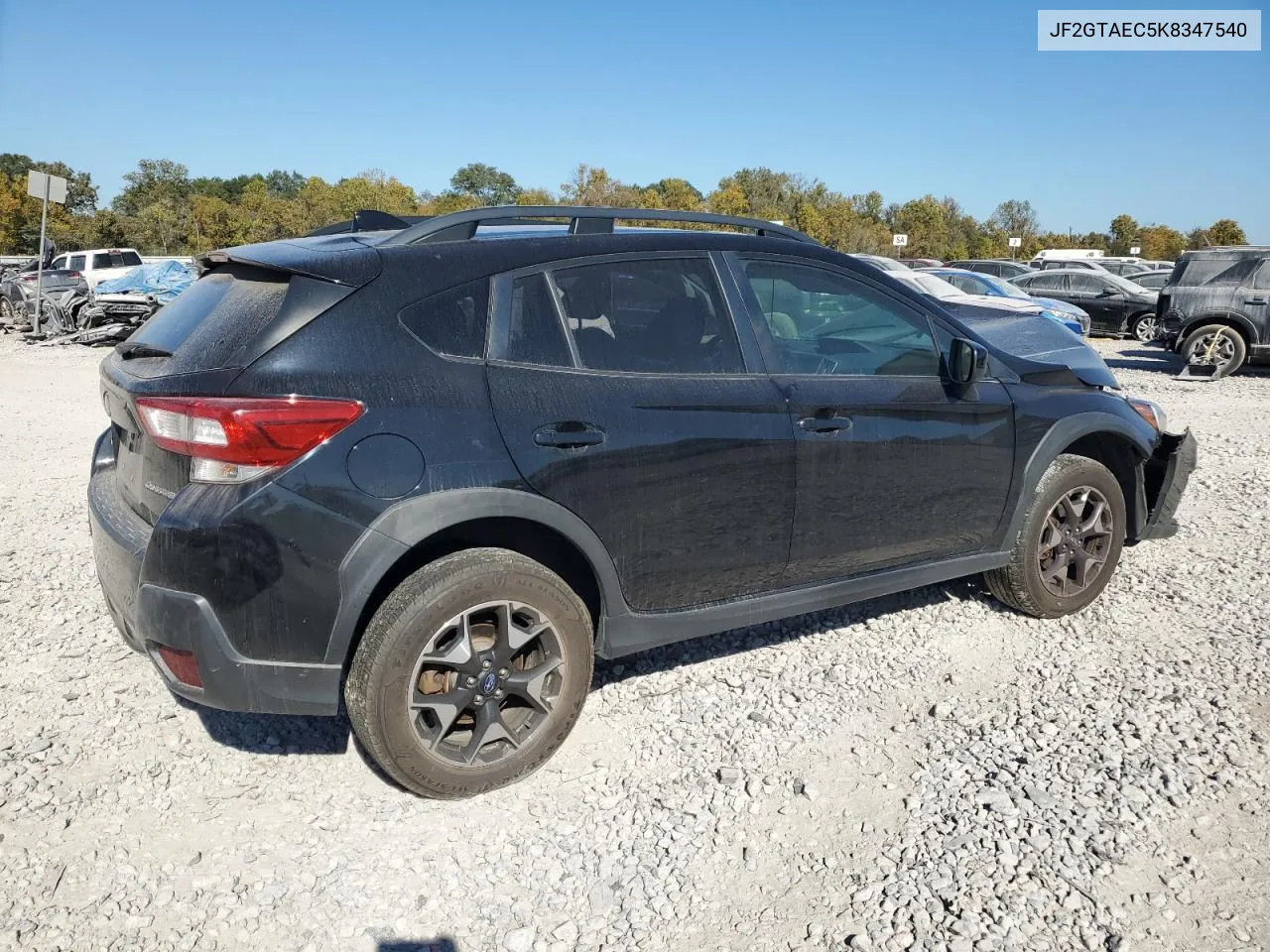 2019 Subaru Crosstrek Premium VIN: JF2GTAEC5K8347540 Lot: 76917074