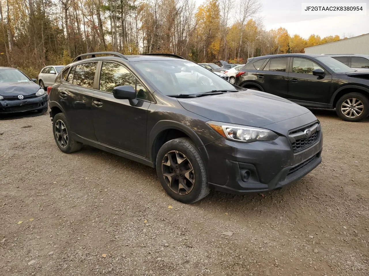 2019 Subaru Crosstrek VIN: JF2GTAAC2K8380954 Lot: 77011584