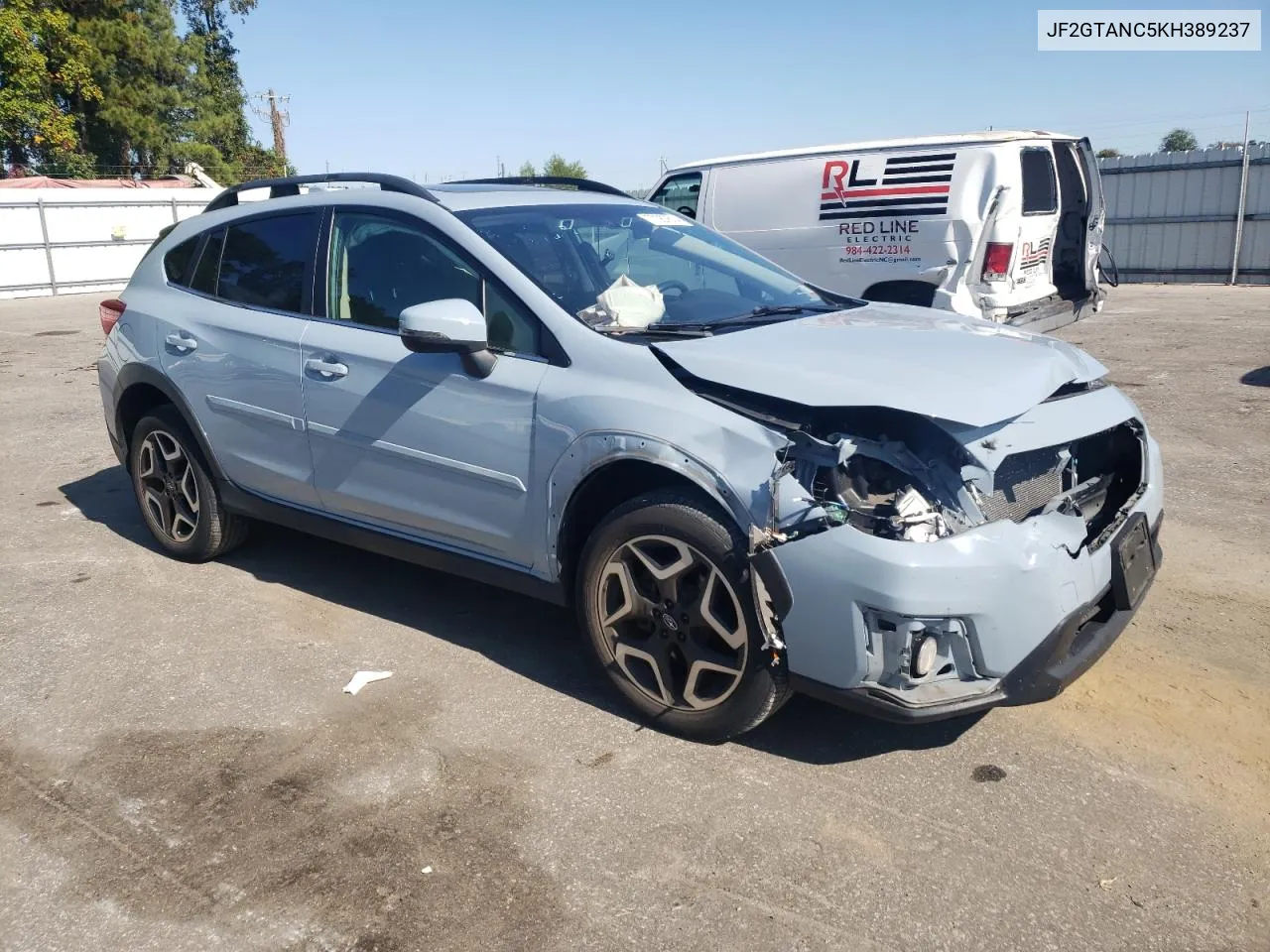 2019 Subaru Crosstrek Limited VIN: JF2GTANC5KH389237 Lot: 77067614