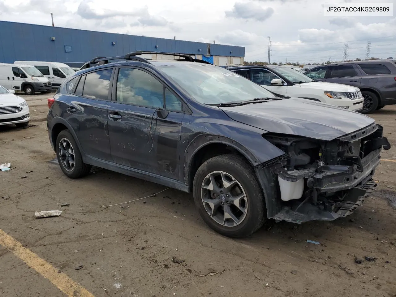 2019 Subaru Crosstrek Premium VIN: JF2GTACC4KG269809 Lot: 77073894