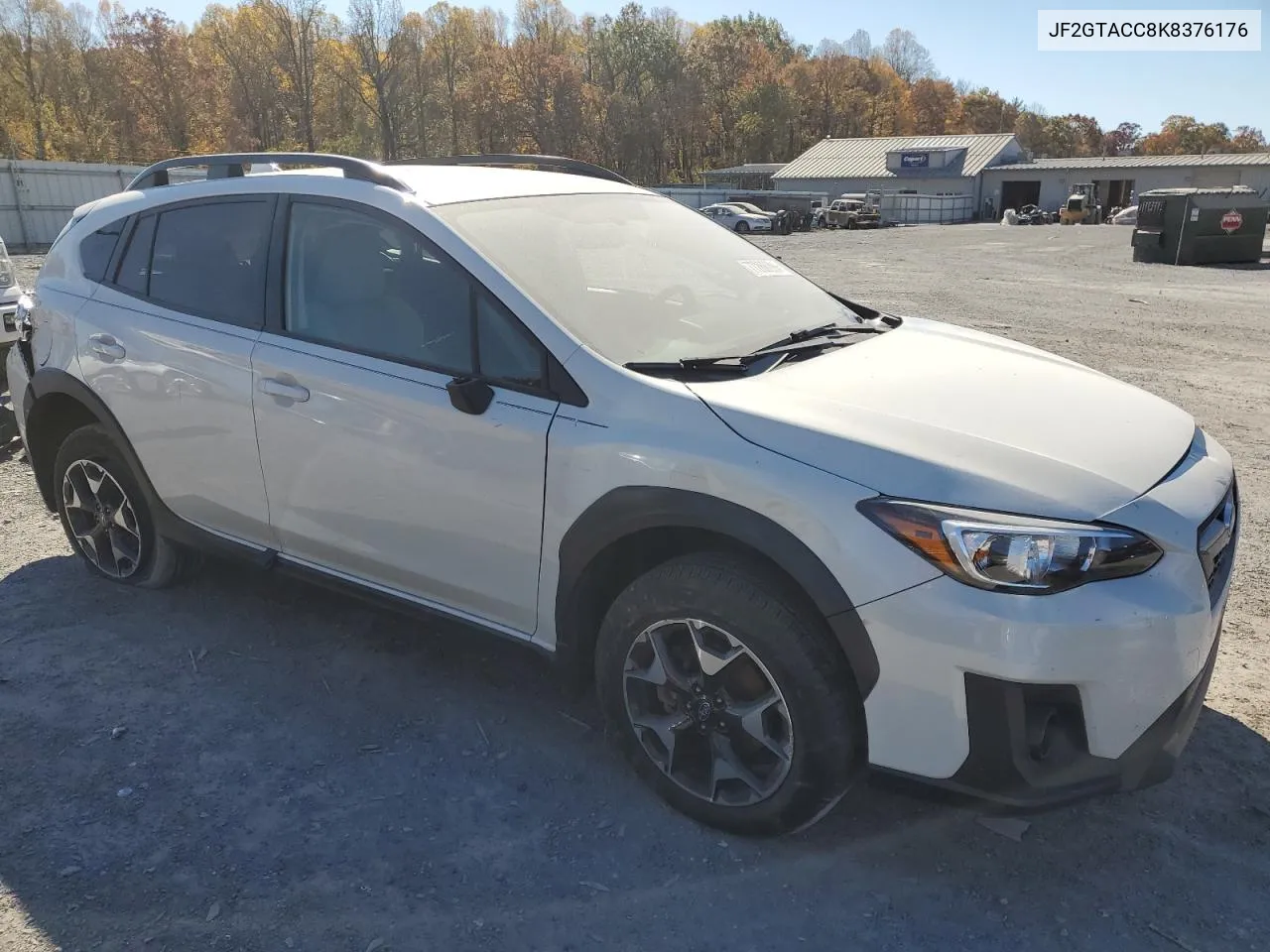 2019 Subaru Crosstrek Premium VIN: JF2GTACC8K8376176 Lot: 77269294