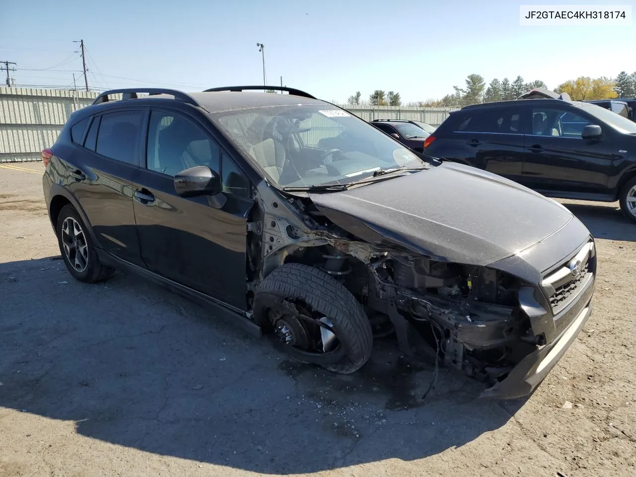 2019 Subaru Crosstrek Premium VIN: JF2GTAEC4KH318174 Lot: 77279454