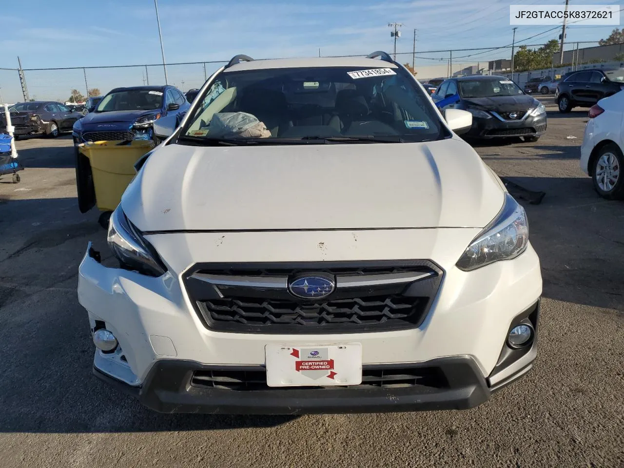 2019 Subaru Crosstrek Premium VIN: JF2GTACC5K8372621 Lot: 77341854