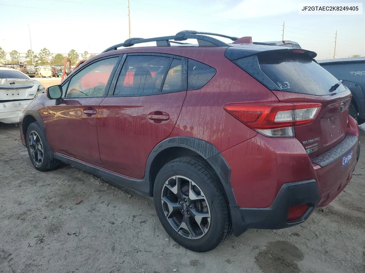 2019 Subaru Crosstrek Premium VIN: JF2GTAEC2K8249405 Lot: 77468654