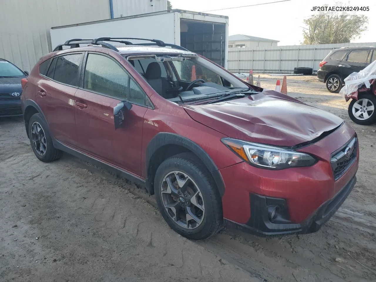 2019 Subaru Crosstrek Premium VIN: JF2GTAEC2K8249405 Lot: 77468654