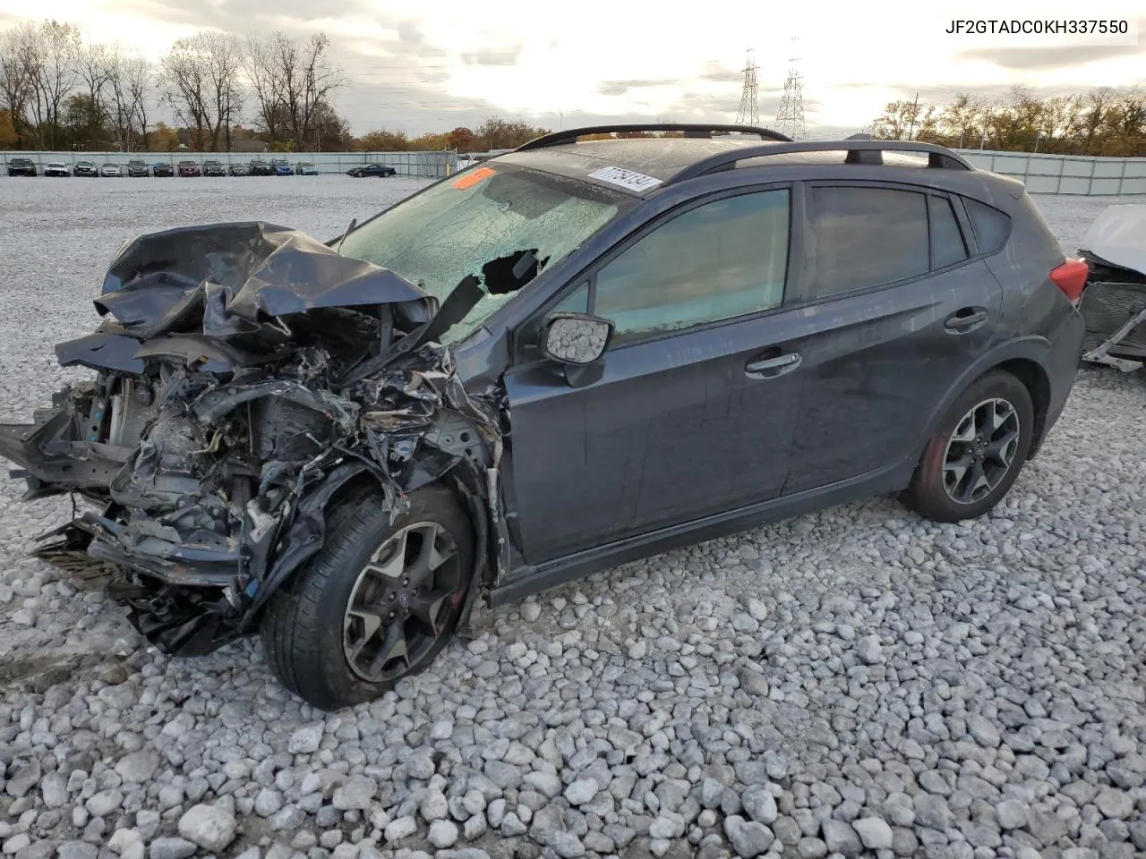 2019 Subaru Crosstrek Premium VIN: JF2GTADC0KH337550 Lot: 77754134