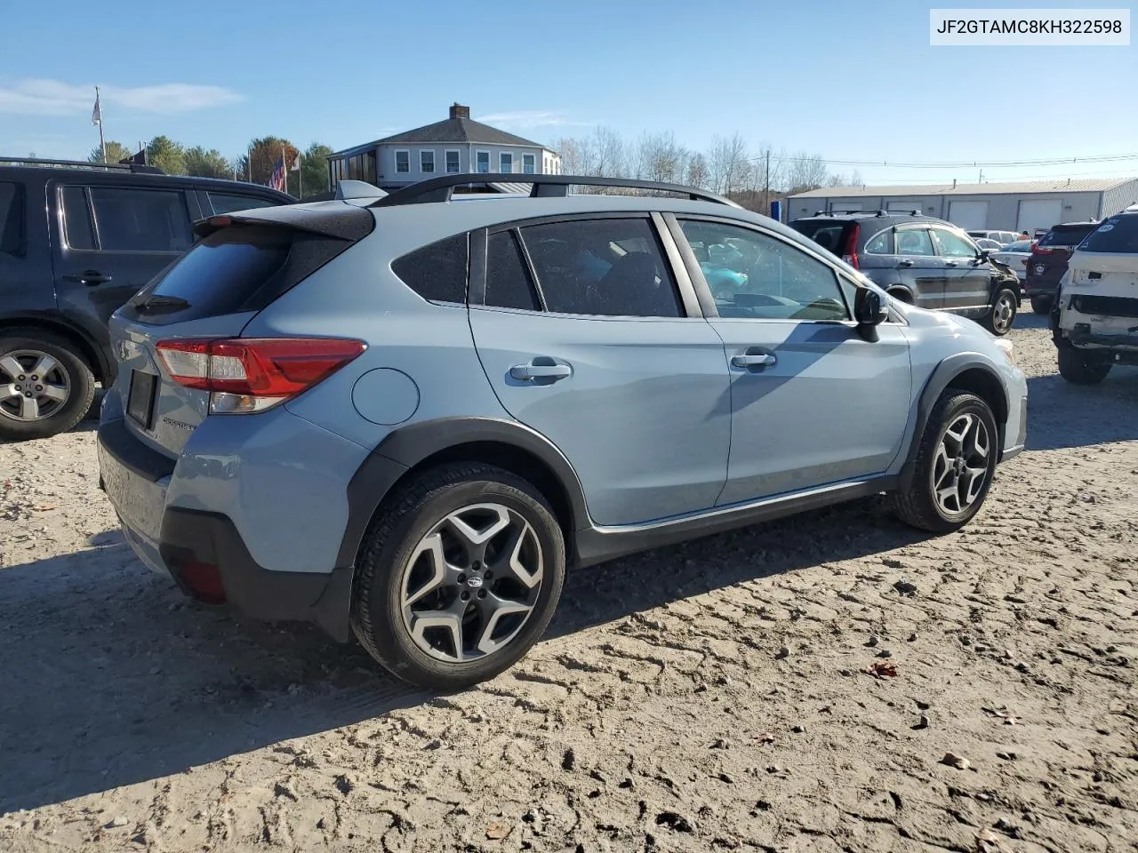 2019 Subaru Crosstrek Limited VIN: JF2GTAMC8KH322598 Lot: 77879524