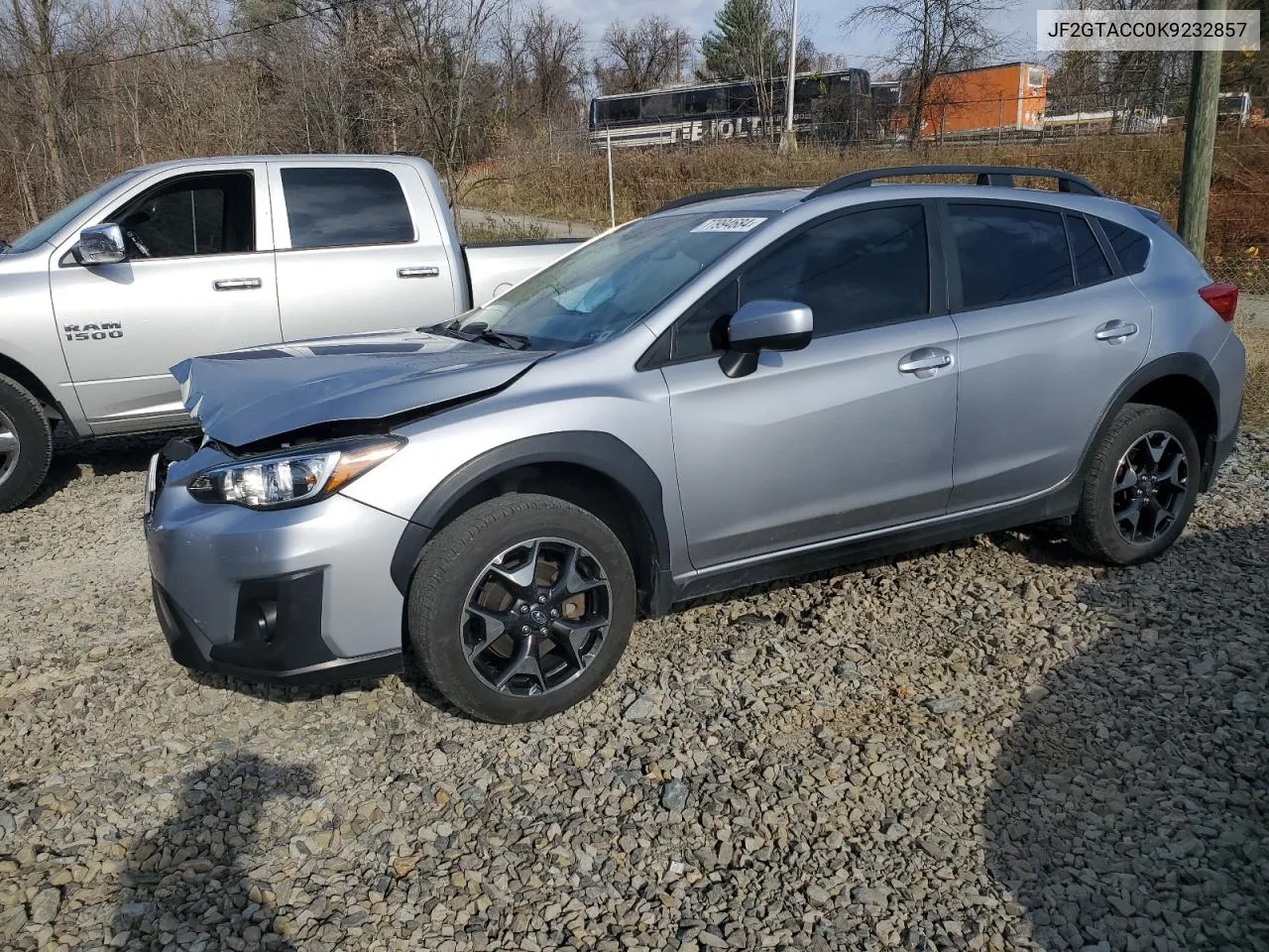 2019 Subaru Crosstrek Premium VIN: JF2GTACC0K9232857 Lot: 77994684