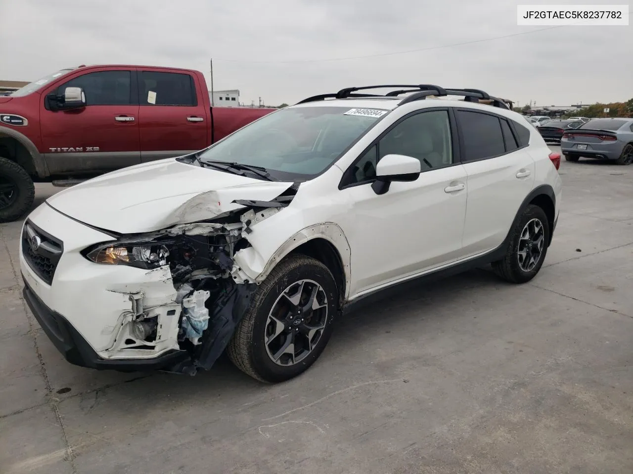 2019 Subaru Crosstrek Premium VIN: JF2GTAEC5K8237782 Lot: 78496694